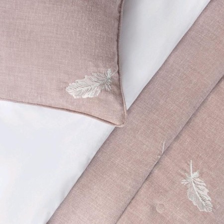 Set "MIKA": a bedspread 160 x 220 cm, pillowcases 40 x 40 cm - 2 pcs, pink-3
