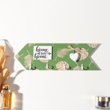 Decorative wood hooks 