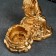 Figure Kashpo "Fortuna Sitting" bronze, 29x30x19cm