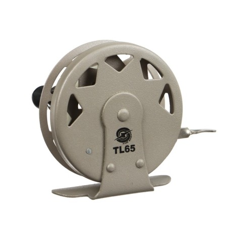 Inertial coil, metal, diameter 6.5 cm, brown color, tl65-6