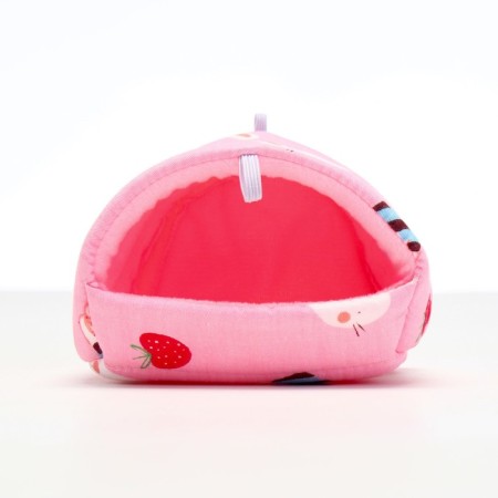Rodent house "Rabbit", pink-1
