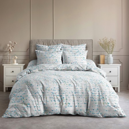 Bed linen 2SP Night is gentle lightness 175x215cm, 180x215cm, 70x70cm 2pcs, Poplin 110g HL100%