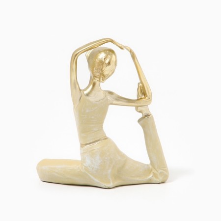 Figure Polystone "Yogin" 12.5*4*14 cm-3