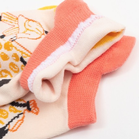 Women's socks minku "abstraction", pink color, size 36-41 (23-27 cm)-2