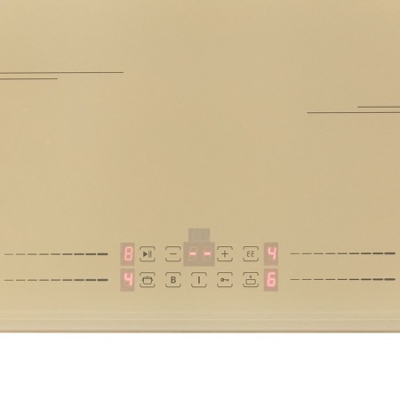 Krona Farbe 60 IV, induction, 4 burners, sensor, beige.-5