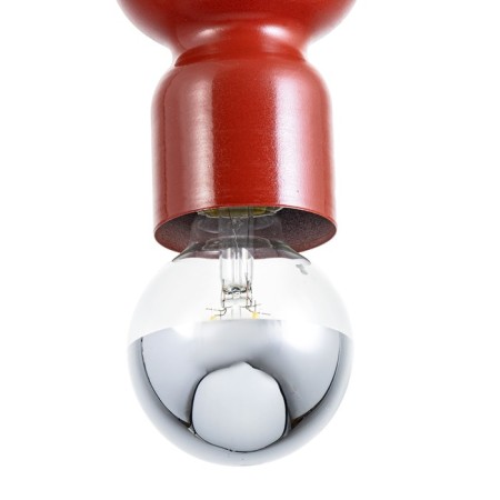 Bayerlux lamp "Scandy" LED 6W 4000K red 8x8x36-205cm-3