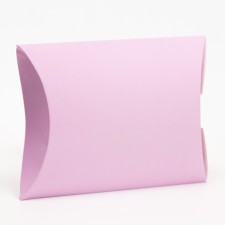 Folding pink box, 19 x 14 x 4 cm