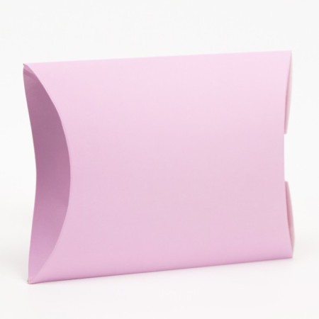 Folding pink box, 19 x 14 x 4 cm