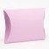 Folding pink box, 19 x 14 x 4 cm