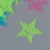Stick phosphorus plastic "Smail Star" set 40-43 pcs 19x13 cm