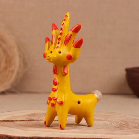 Abashevskaya toy "Deer-Solnce", 15x7x15 cm, Kukushkin I.I.