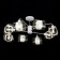 Cutilux CL140180, 76x76x31 cm, 8x60W, e14, light color is light