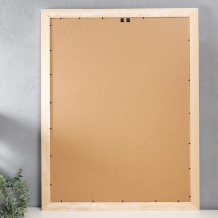 Photo frame Liza 60x80 cm white (plastic screen)-2