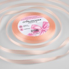 Satin tape, 6 mm × 23 ± 1 m, pale first-item # 07