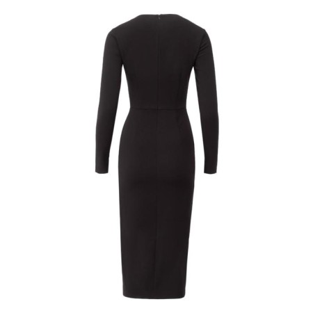 Women's dress Midy Mist, size 50, black color-10