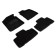 Pile rug for Ssang Yong Actyon New, 2010-, Black