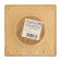 The output of the wall zein, 170 x 170 mm, d = 100 mm, with a check valve, beige