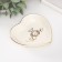 Souvenir ceramics stand for the ring "Heart. Ring" 10.5x10x2 cm