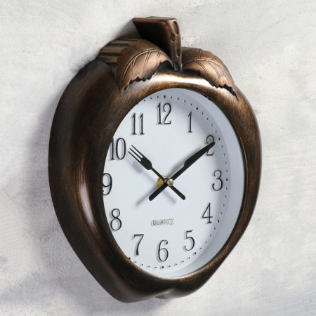 Wall clock, series: kitchen, "berry", smooth move, 26 x 28 cm-3