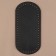 Donce for a bag, 25 × 12 × 0.3 cm, black color