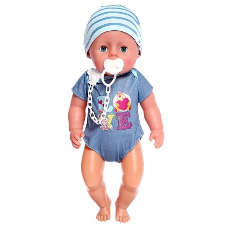 Pups functional "My baby", drinks, pisses, with accessories-9