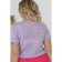 Female jumper, size 52, lilac color