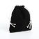 Cosmetic bag - a bag of ties, black color