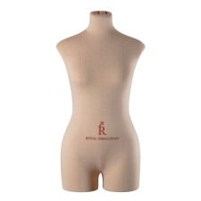 Portnovsky Female Victoria mannequin, Standard set, size 44, beige color, Magnet Trafaret