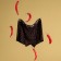 Cowards men's boxers kaftan "peppers", color black size 56