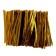 Clip tape, set 500 pcs., Length 1 pc. - 8 cm, gold color