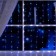 Garland "Curtain" 1 × 1 m dew, IP20, silver thread, 100 LED, white glow, 12 V