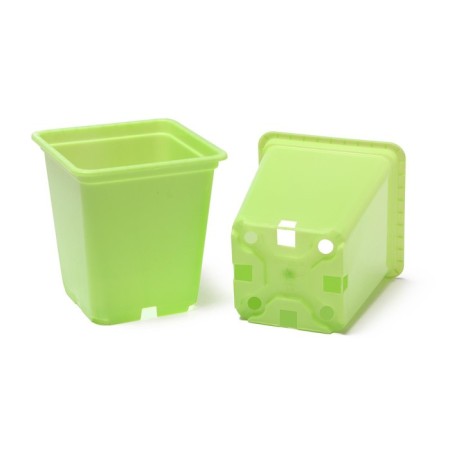 Pot for seedlings, 500 ml, d = 9 cm, h = 9.5 cm, light green-4