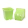 Pot for seedlings, 500 ml, d = 9 cm, h = 9.5 cm, light green