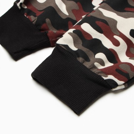 Pants for a boy, black color, height 98 cm-2