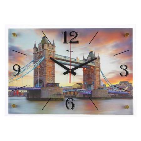Carty clock wall, series: city, Tauer bridge, 40x56 cm-4