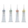 The circuit is universal, set 4 colors x 18 ml, ZHK Decola, blue, green, yellow, red, 13641560