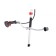 Trimmer gasoline "Resanta" BTR-2500R, Field/Disk, 3.4 hp, 2.5 kW, 9500 rpm