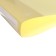 Folder on 2 rings A4, Calligrata, 40 mm, 700 μm, pocket at the end, yellow vanilla