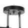 Astril chandelier 2he27 40W Black 45.5x12.5x28.5cm Bayerlux