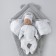 Set for discharge Winter Kinderlitto "Bear", 5 items, height 56-62 cm, color gray color