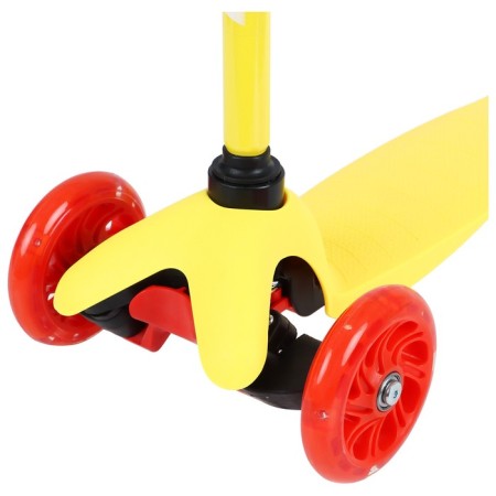 Graffiti scooter, Light wheels PU 110/75 mm, ABEC 7-3