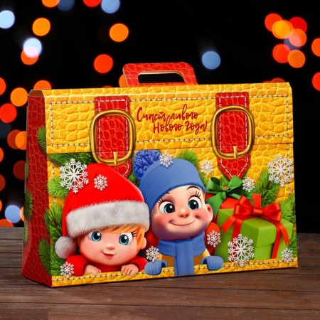 Gift box "Sweet briefcase", 29.9 x 8 x 20 cm