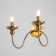 Sconces "Milano" 2he14 40W bronze 36x26x24 cm