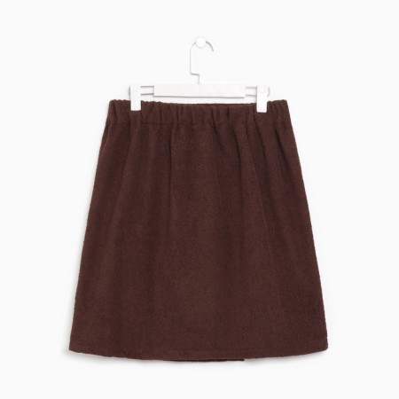 Towel (Kilt) 50x150, col. Chocolate, Mahra, 400g/m, HL 100%-3