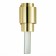 Sconces st. SL1630.201.02. Cesena. 2x3 watts, G9, 15x37 cm, golden color