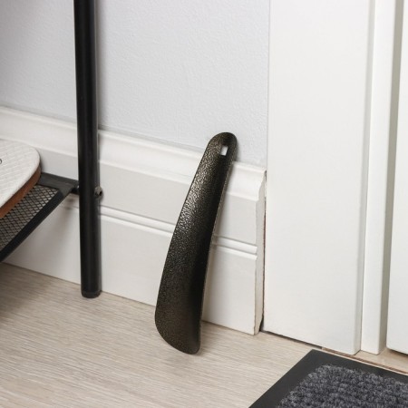 Shoe -line horn 15 cm, antique bronze color