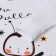 Pajamas for a girl, white color/bee, height 122 cm
