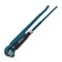 GROSS key, trumpet, lever, No. 2, 1.5 ", whole -bearing, CRV, type" l "