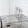 A cage with a hatch for dogs and cats, 85 x 60 x 70 cm, black