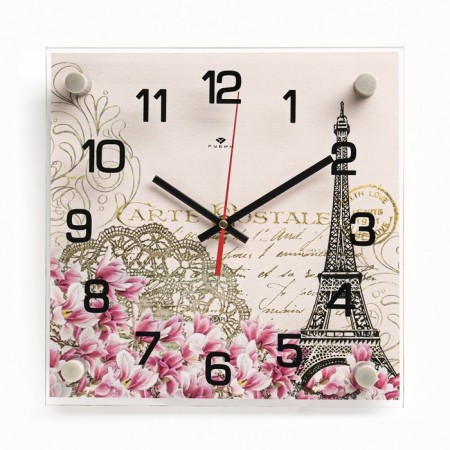 Walls wall, interior "Paris", silent, 25 x 25 cm